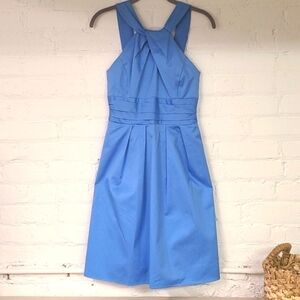 - DAVIDS BRIDAL BLUE DRESS SZ 2 Brushed Cotton
